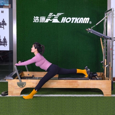 Machine accroupie profonde de chargement de réformateur de Pilates d'équipement d'exercice de 200kg Pilates