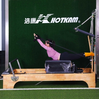 Machine accroupie profonde de chargement de réformateur de Pilates d'équipement d'exercice de 200kg Pilates
