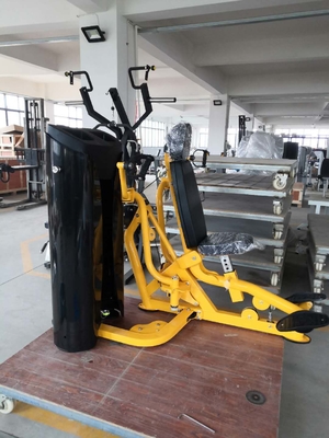 Machine commerciale argentée 1640*1500*1480mm de boucle de biceps d'équipement de gymnase etc.