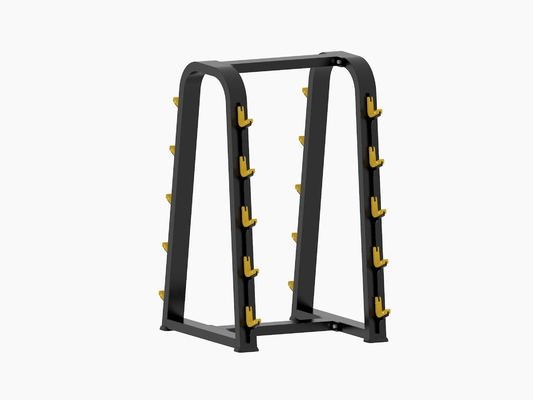 Support en acier d'haltère de forme physique de rangée du tube 3 pour le gymnase chargeant 200kgs