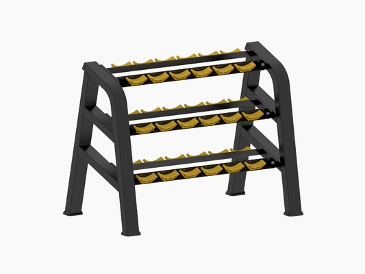 Rangée faite sur commande du support 2 de Logo Powder Coating Dumbbell Safety