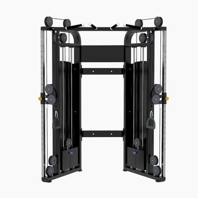 La rangée ovale plate de Smith Exercise Machine Bar 2 du tube 50*100 saupoudrent la peinture enduite