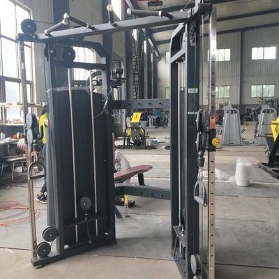 La rangée ovale plate de Smith Exercise Machine Bar 2 du tube 50*100 saupoudrent la peinture enduite