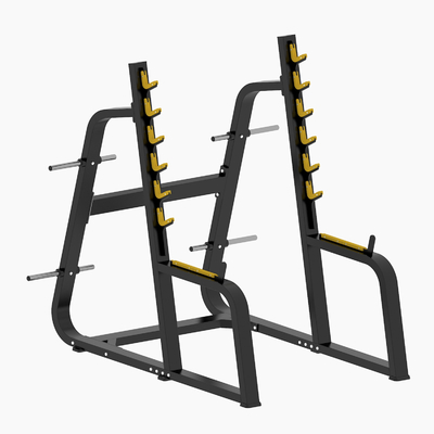 Revêtement accroupi de poudre de support de banc à presse accroupi de support de gymnase de boucle de jambe