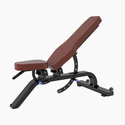 Banc de poids commercial de baisse de pente de gymnase 1320*1300*1620mm