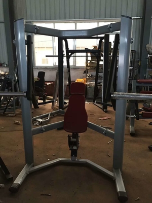 Machine ovale de gymnase de banc de sport de tube de presse de coffre de pente