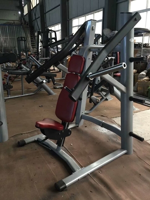 Machine ovale de gymnase de banc de sport de tube de presse de coffre de pente