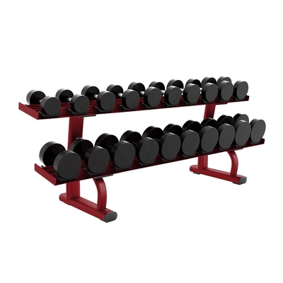 L'haltère en caoutchouc d'haltère de la forme physique 200KG a placé l'entraîneur intégré de gymnase