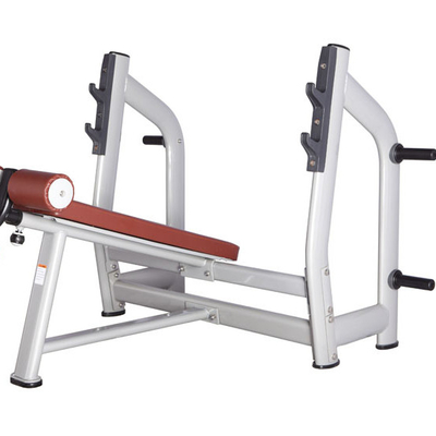 Banc oblong de gymnase de baisse de revêtement de poudre d'équipement de gymnase de forme physique du tube T3.5