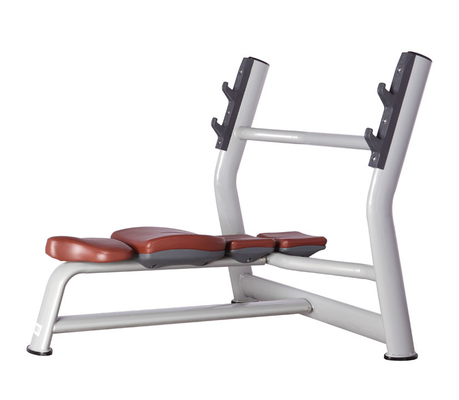 Banc oblong de gymnase de baisse de revêtement de poudre d'équipement de gymnase de forme physique du tube T3.5