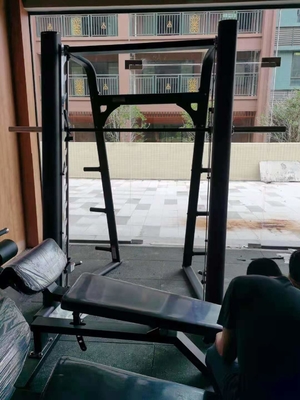Machine complète de rangée de Fitness Smith Machine Squat Rack Gym d'entraîneur