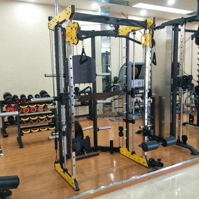 Tube en acier Pin Load Selection Machines Fitness Smith Machine d'OEM