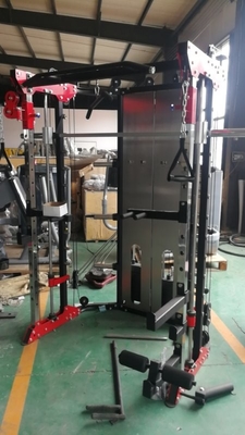 Tube en acier Pin Load Selection Machines Fitness Smith Machine d'OEM