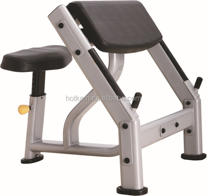 Saupoudrez la forme physique ovale de revêtement Scott Bench de tube d'équipement de gymnase de forme physique