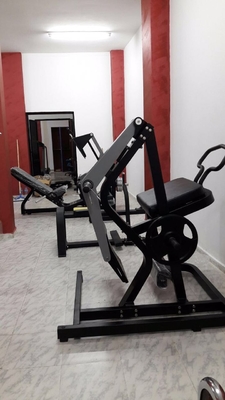 Machine libre 125kg de contrecoup d'arrière d'équipement de gymnase de poids de tube en acier