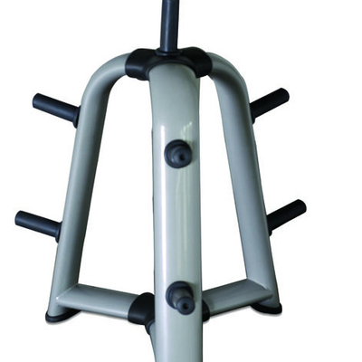 accessoires de forme physique de gymnase de 780*780*1100mm autour de support d'arbre de plat de poids de tube