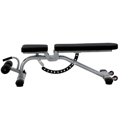 Banc s'exerçant réglable 43kg d'accessoires de forme physique de gymnase de tube de Falt Stell