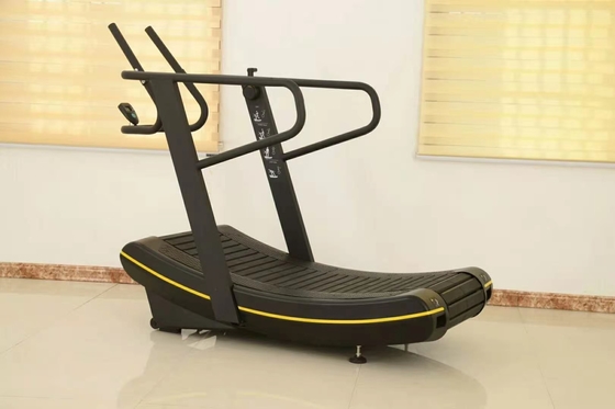 région fonctionnante incurvée commerciale 1500*440mm d'équipement de gymnase de tapis roulant de tube de 3mm