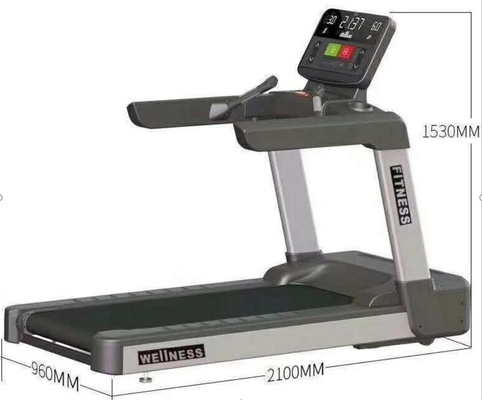 Équipement à la maison en acier de gymnase du tapis roulant 6.0HP chargeant 200kg