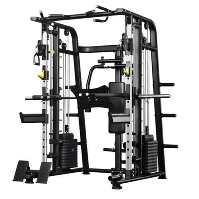Couche en poudre équipement de remise en forme multi-fonctionnel Smith Weight Stack Trainer